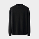 Men’s Cashmere Mock Neck Jumper