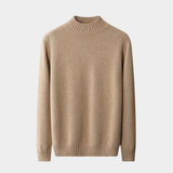 Men’s Cashmere Mock Neck Jumper