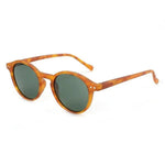 Men’s Sunglasses — Hera - Amber Tortoise Frame | Green Lens - Rully Official