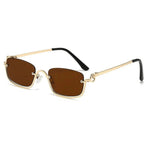 Men’s Sunglasses — Cancún - Gold Frame | Brown Lens - Rully Official