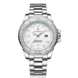Men’s Watch — Classic Noble - (Steel) Silver Strap | White Dial - Rully Official