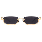 Men’s Sunglasses — Cancún - Gold Frame | Dark Grey Lens - Rully Official