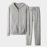 Men's Relaxed Merino Wool Hoodie & Trousers Set
