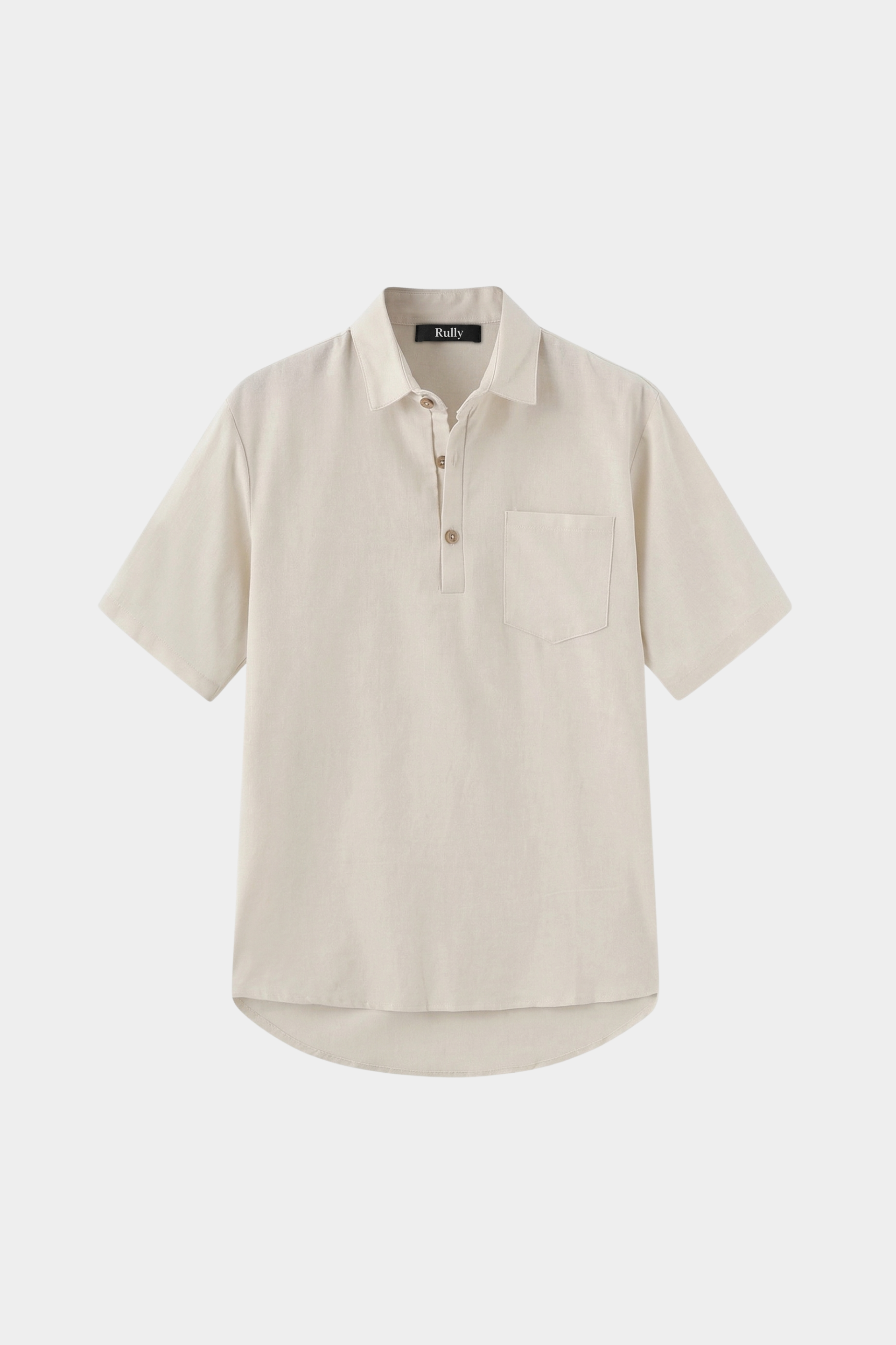 Men’s Linen Polo Shirt