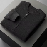 Men's Refined Merino Wool Cardigan & Trousers Set