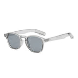 Men's Sunglasses — Porto - Crystal Grey Frame | Grey Lens - Rully Official