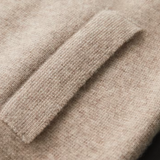 Men's Extra-Fine Merino Wool Zip Polo Cardigan
