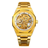 Men's Watch — The Vantage - Gold Strap | White/Gold Dial | Gold Case - Rully Official