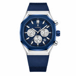 Men's Watch — The Outrider - Blue Strap | Blue Dial | Blue/Silver Case - Rully Official