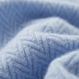 Men's Cashmere Herringbone Shawl Collar Jumper