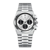 Men's Watch — The Regatta - Silver Strap | Silver/Black Dial | Silver Case - Rully Official