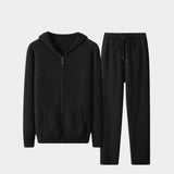 Men's Relaxed Merino Wool Hoodie & Trousers Set