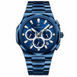 Men's Watch — The Solstice - Total Blue | Silver Accents - Rully Official