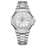 Men's Watch — The Glacier - Silver Strap | White Dial - Rully Official