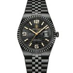 Men's Watch — The Sterling - Total Black | Gold Accents - Rully Official