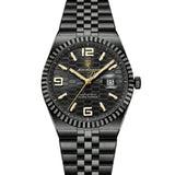 Men's Watch — The Sterling - Total Black | Gold Accents - Rully Official