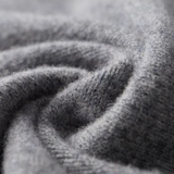 Men's Extra-Fine Merino Wool Two-Tone Zip Cardigan