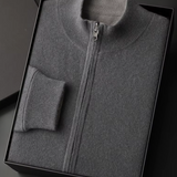 Men's Extra-Fine Merino Wool Full-Zip Cardigan
