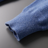 Men’s Merino Wool Long Sleeve Half Zip Polo
