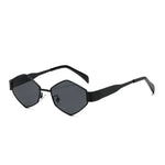 Men’s Sunglasses — Hex - Black Frame | Dark Grey Lens - Rully Official