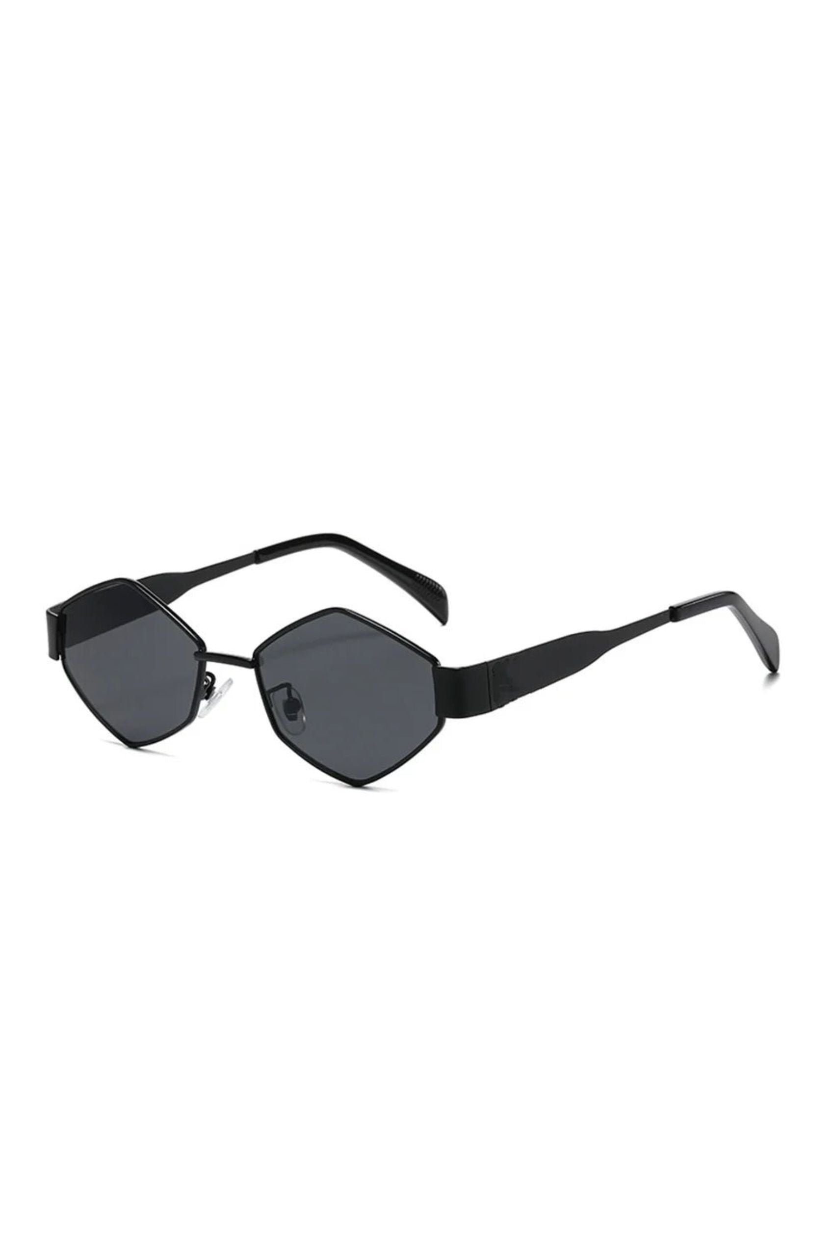 Men’s Sunglasses — Hex - Black Frame | Dark Grey Lens - Rully Official