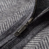 Men's Herringbone Merino Wool Two-Piece Set