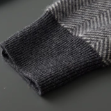 Men's Herringbone Merino Wool Two-Piece Set