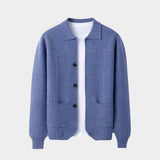 Men's Extra-Fine Merino Wool Button Overshirt