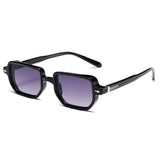 Men’s Sunglasses — Aspen - Black Frame | Purple Gradient Lens - Rully Official