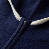 Men's Contrast Merino Wool Two-Piece Set