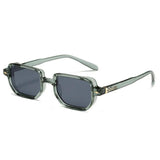 Men’s Sunglasses — Aspen - Crystal Green Frame | Dark Grey Lens - Rully Official