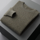 Men's Extra-Fine Merino Wool Crew Neck Jumper