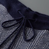 Men's Herringbone Merino Wool Two-Piece Set