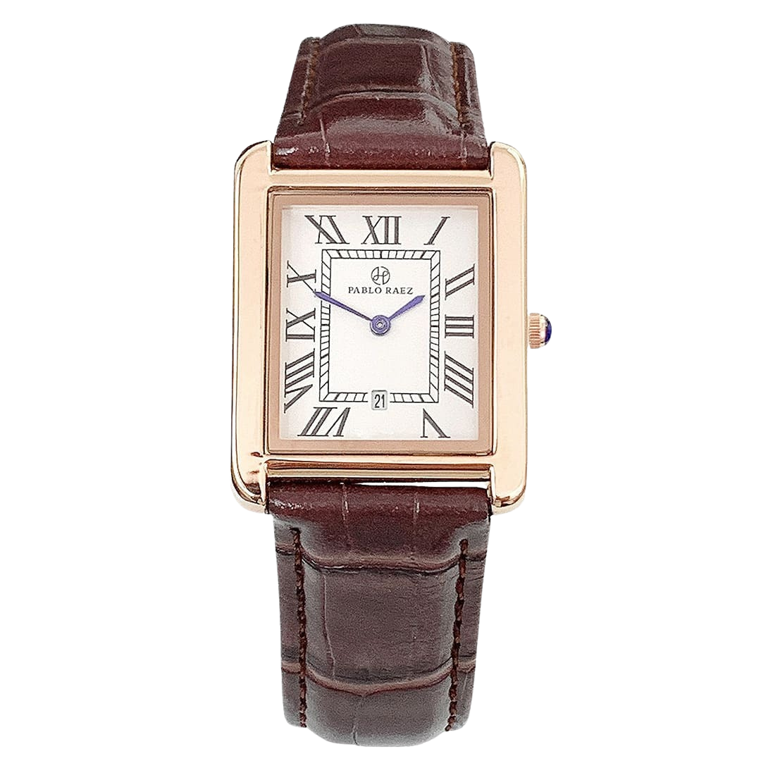 Men’s Watch — Pablo Raez (Leather Strap)