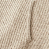 Men's Extra-Fine Merino Wool Ribbed Zip Hoodie