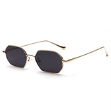 Men’s Sunglasses — Milano - Gold Frame | Navy Lens - Rully Official