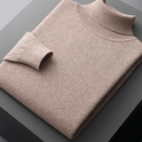 Men's Merino Wool Rollneck Jumper