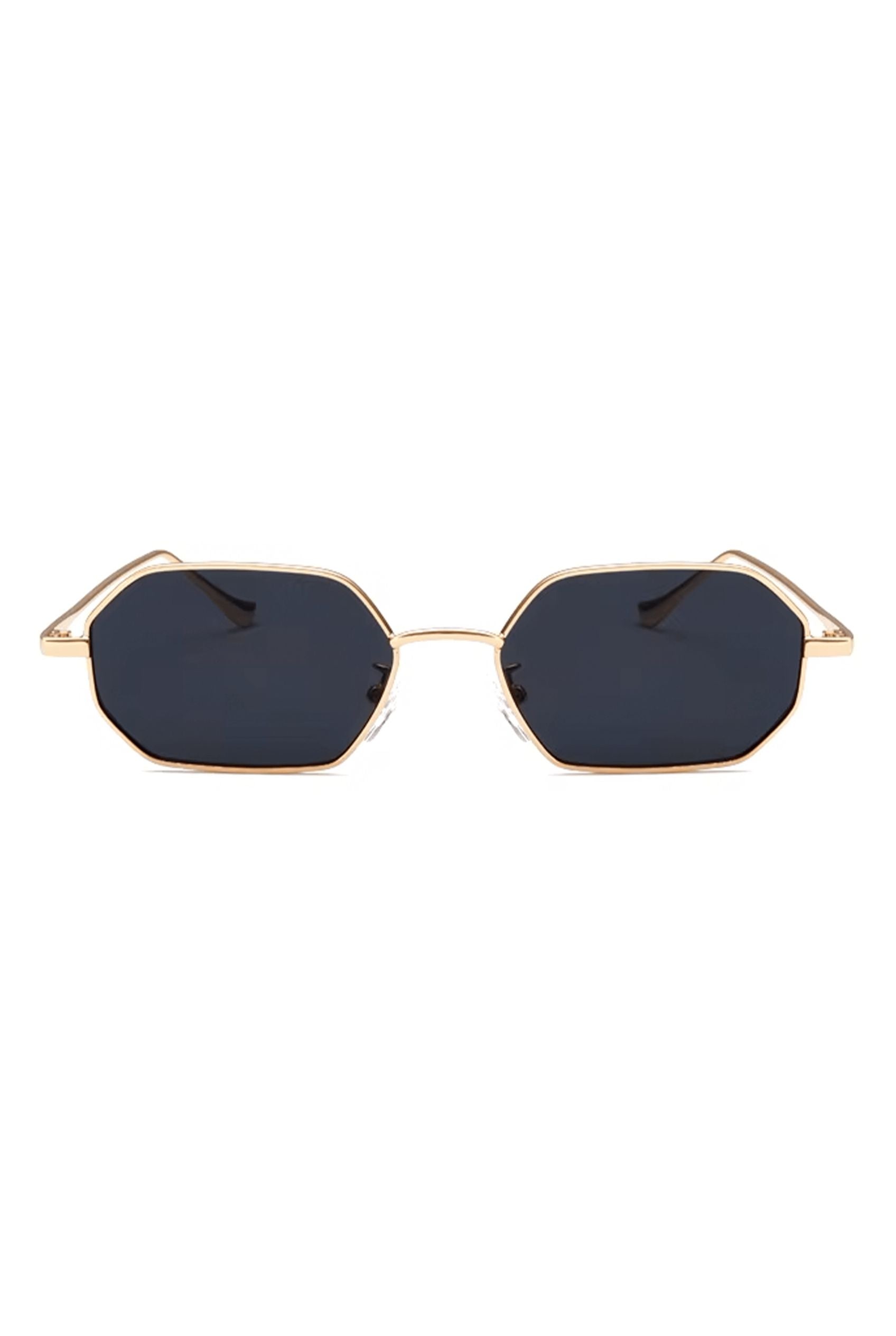 Men’s Sunglasses — Milano - Gold Frame | Navy Lens - Rully Official