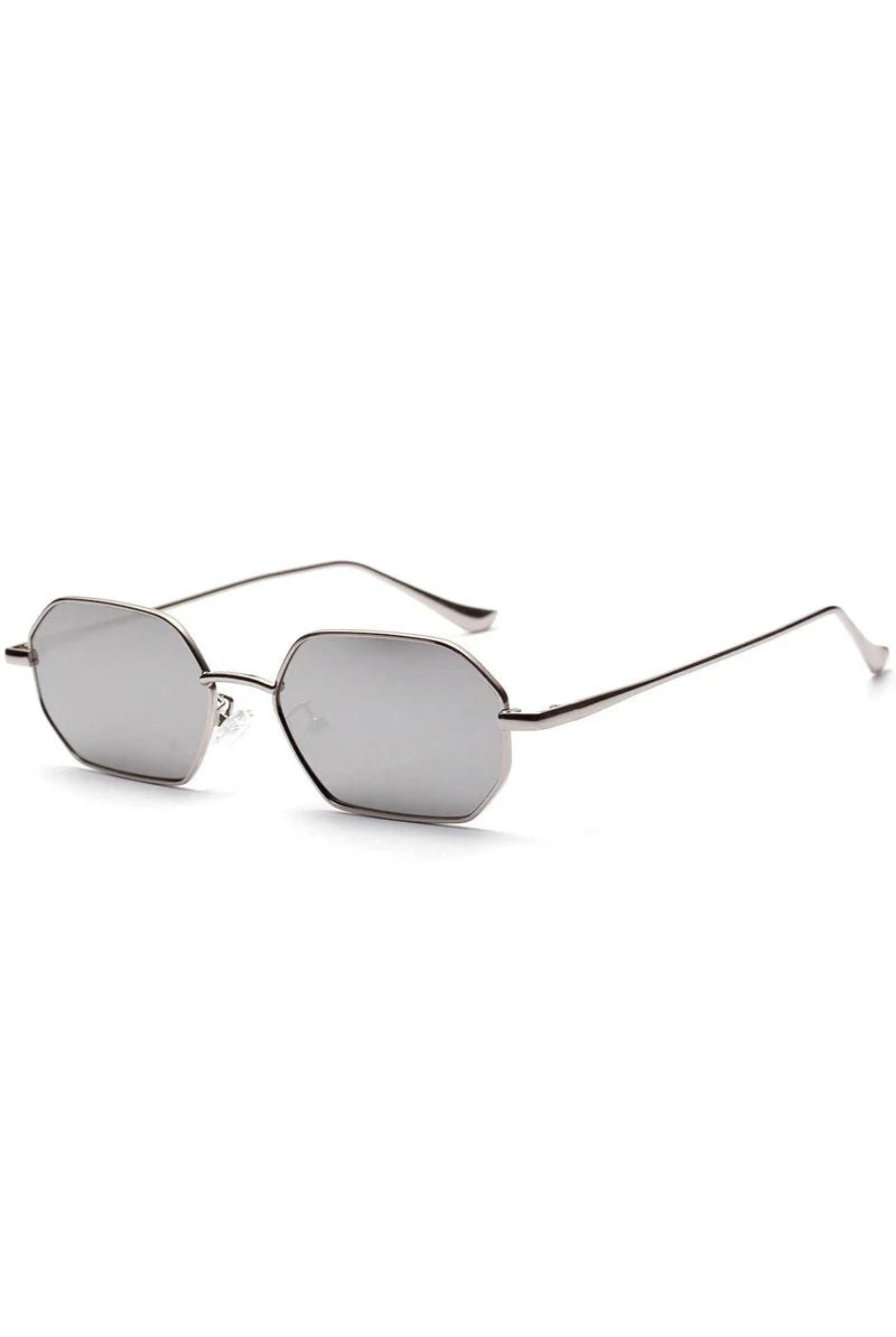 Men’s Sunglasses — Milano - Silver Frame | Grey Lens - Rully Official