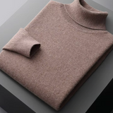 Men's Merino Wool Rollneck Jumper