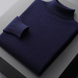Men's Merino Wool Rollneck Jumper