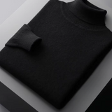 Men's Merino Wool Rollneck Jumper