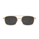 Men’s Sunglasses — Senna - Gold Frame | Dark Grey Lens - Rully Official
