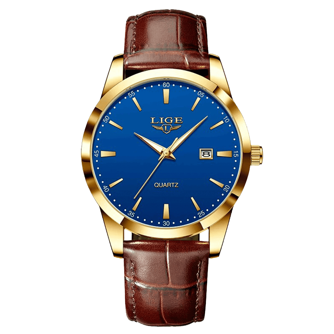 Men’s Watch — Paris (Leather Strap)