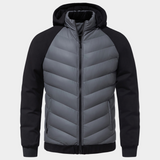 Men’s Hooded Hybrid Puffer Jacket