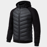 Men’s Hooded Hybrid Puffer Jacket