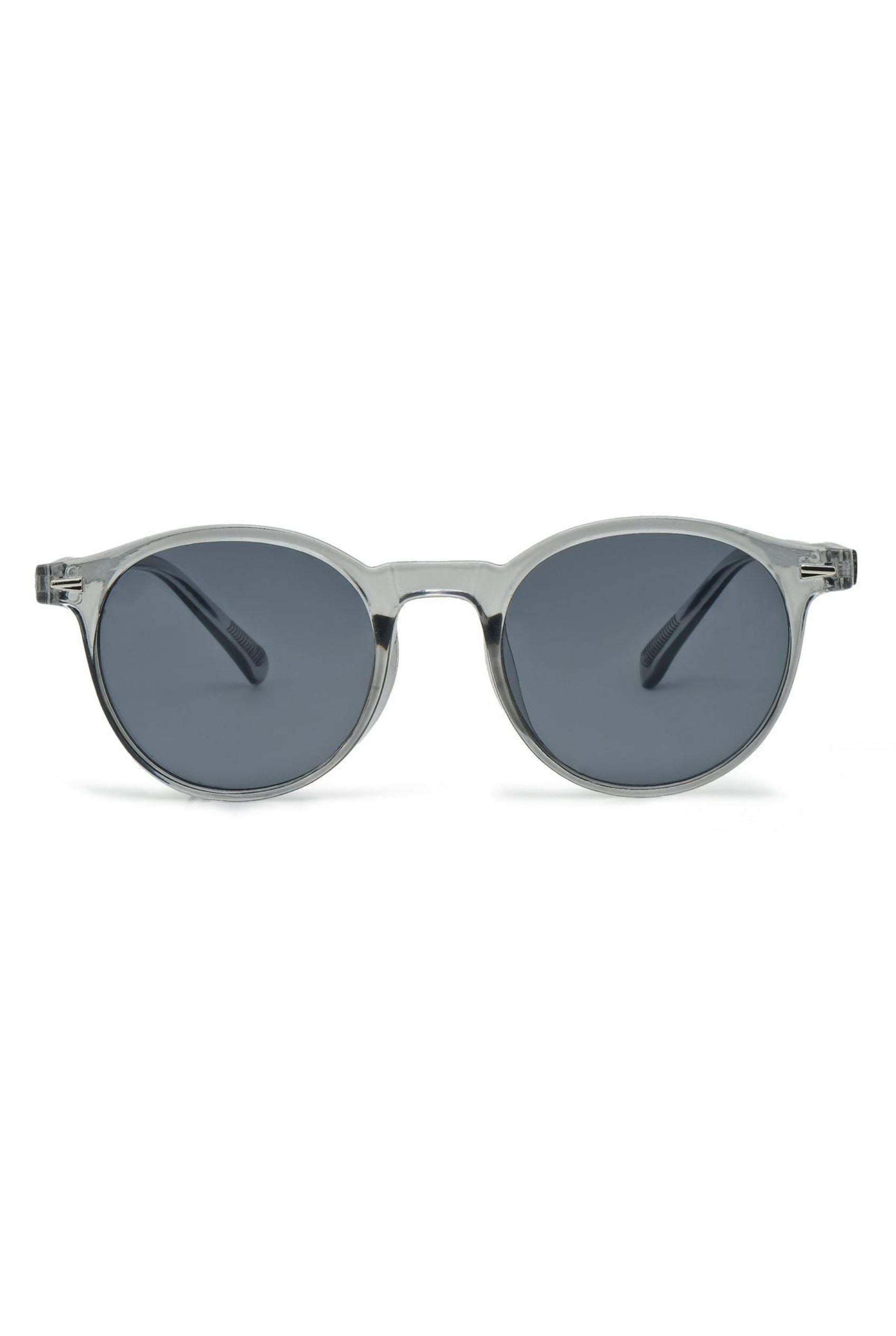 Men’s Sunglasses — Kyoto - Crystal Grey Frame | Dark Grey Lens - Rully Official