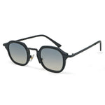 Men’s Sunglasses — Riviera - Black Frame | Blue/Grey Gradient Lens - Rully Official