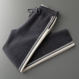 Men's Contrast Merino Wool Two-Piece Set