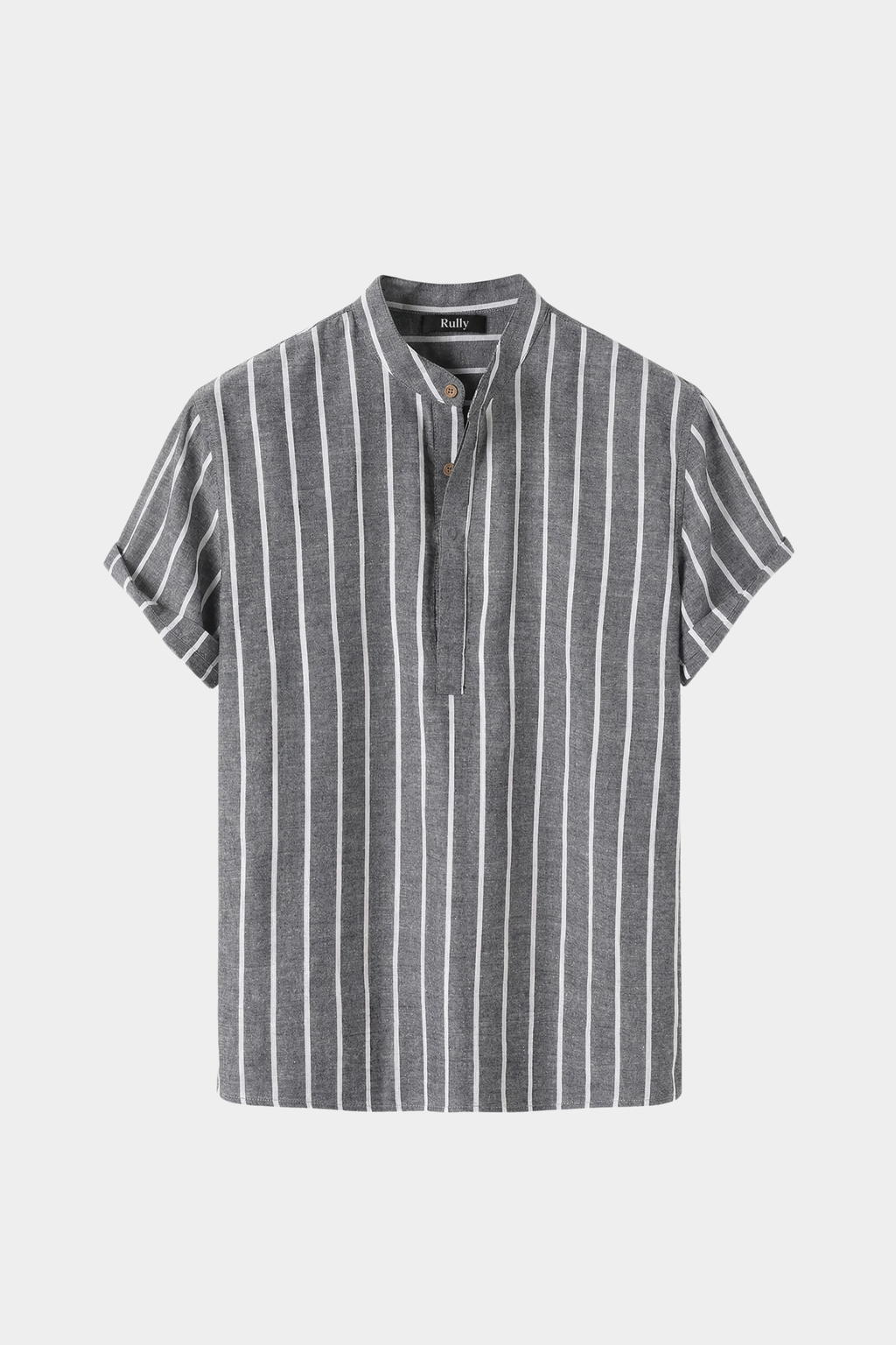 Men's Striped Cotton Resort Shirt